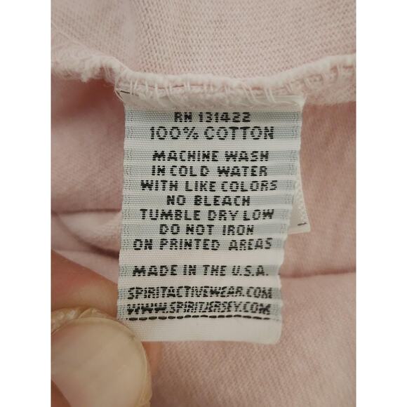 Disneyland Resort Sweatshirt Womens Small Pink Spirit Jersey Glitter Pullov - Picture 16 of 16